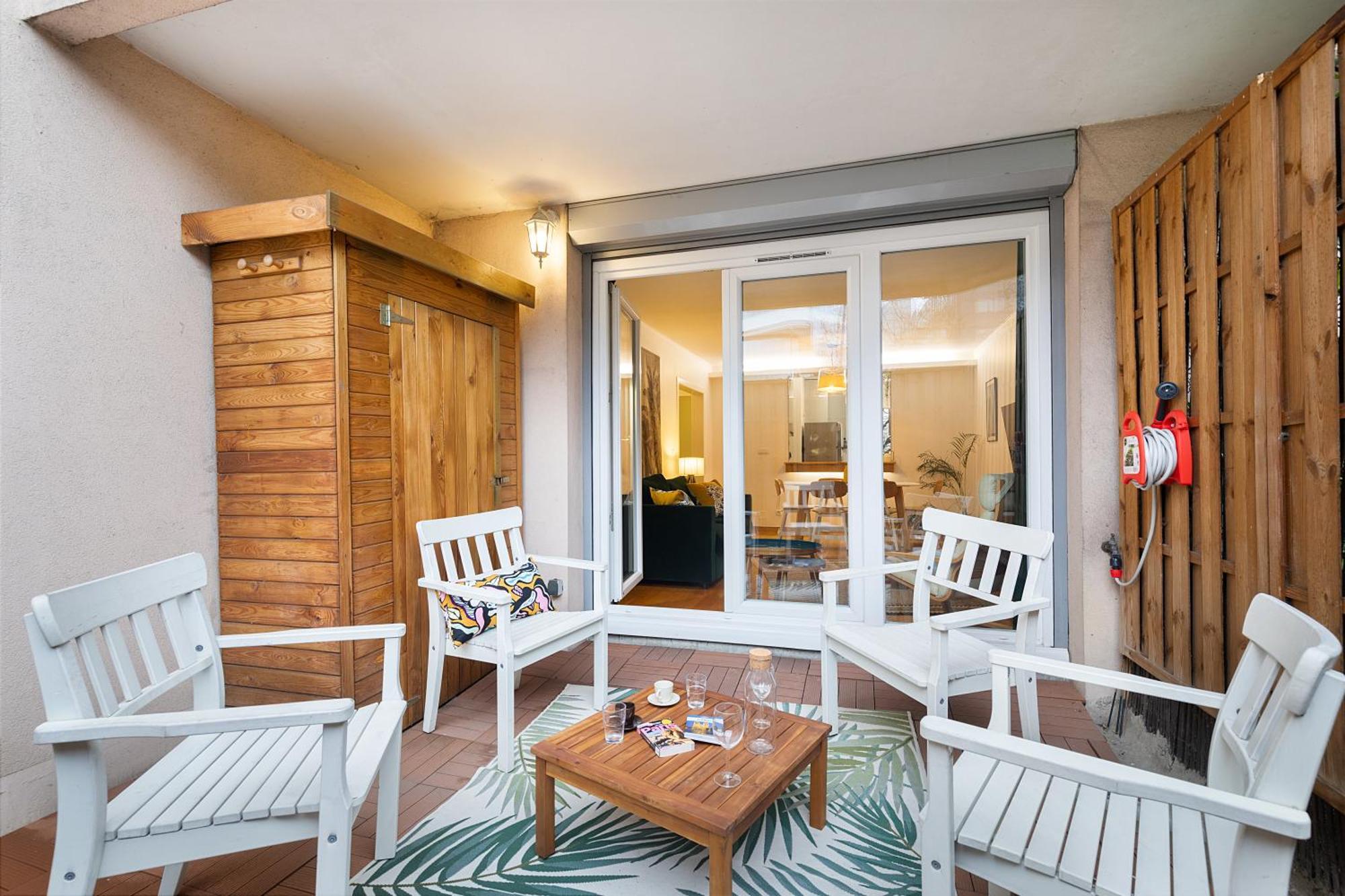 Cosy'N Paris - Parking Secure - Metro 14 - Wifi - Terrace - Premium Bedding Apartment Жантили Екстериор снимка