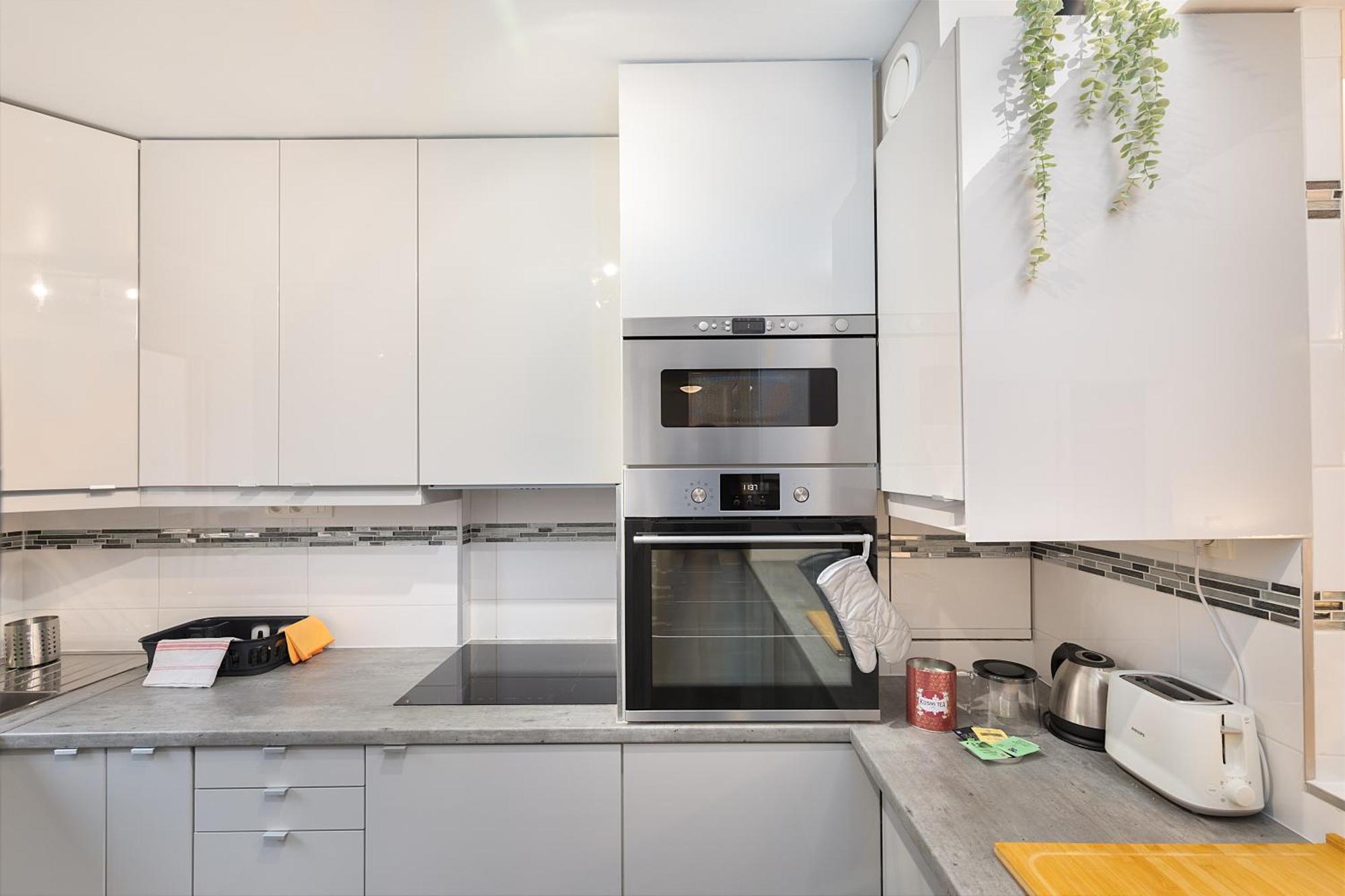 Cosy'N Paris - Parking Secure - Metro 14 - Wifi - Terrace - Premium Bedding Apartment Жантили Екстериор снимка